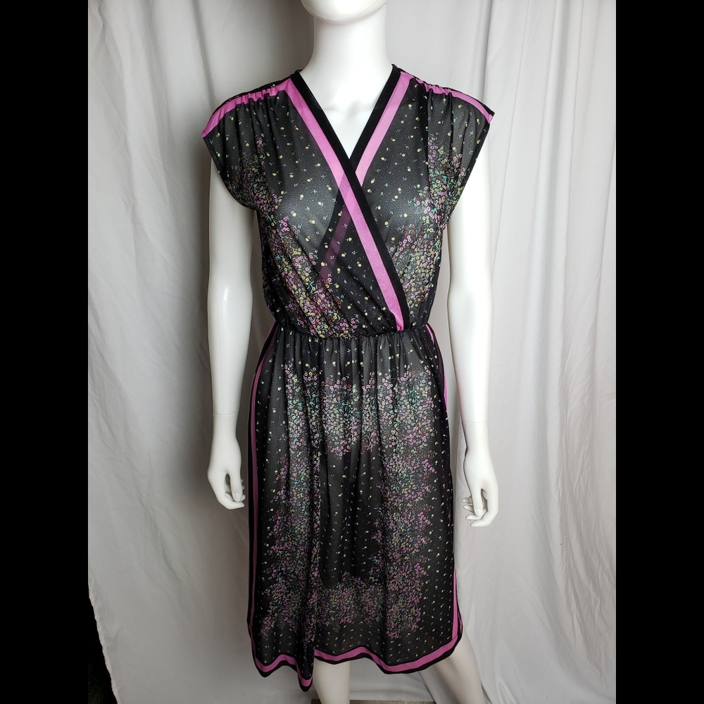 Vintage Sue Brett Swim Coverup/Dress
